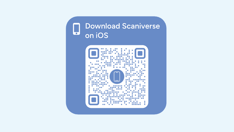 ScaniverseのQRコード